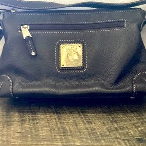 Chocolate Leather Shoulder Bag